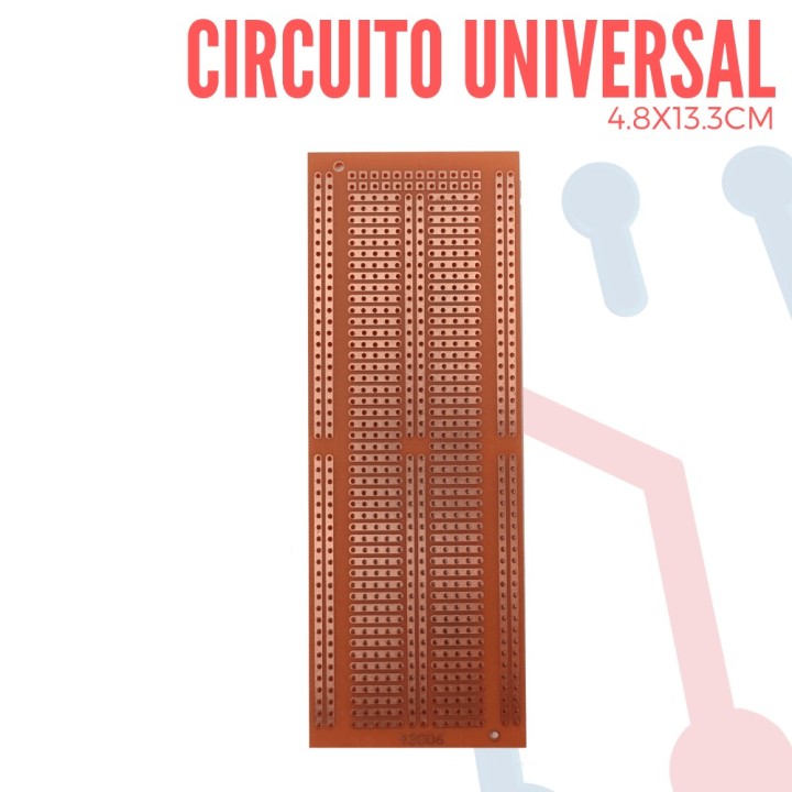 Circuito Impreso Universal 4.8X13.3mm