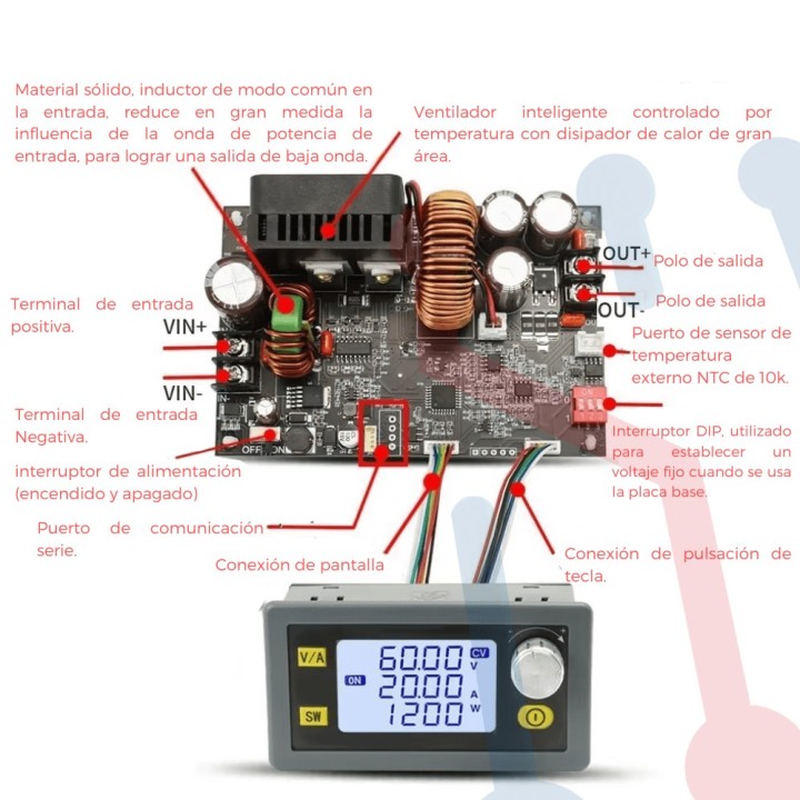 Fuente de voltaje para PCB 5V 700mA