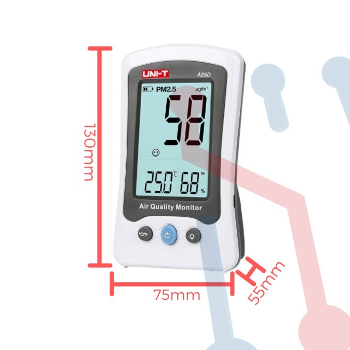 Medidor Calidad de Aire UNI-T A25D