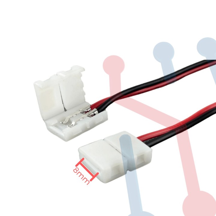Conector Cinta LED de 8mm