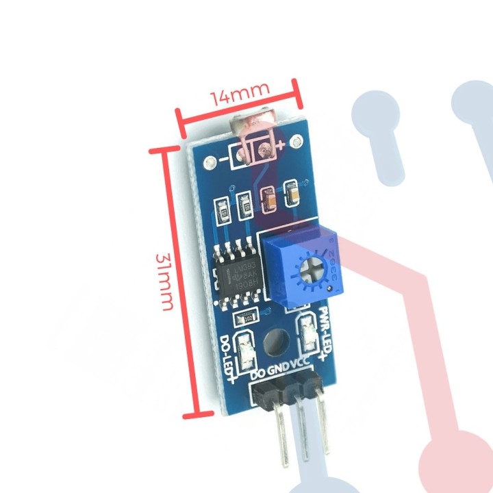 Tarjeta sensor de luz LDR