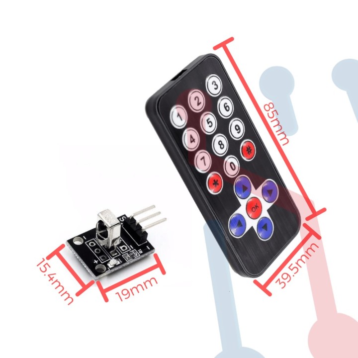 Kit Control y Receptor IR (HX1838)