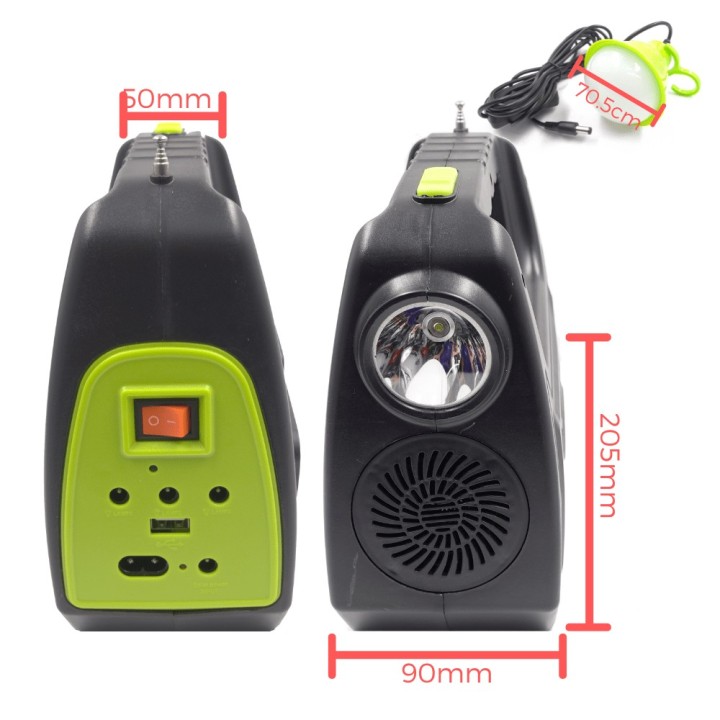 Kit de Iluminación Solar 10W