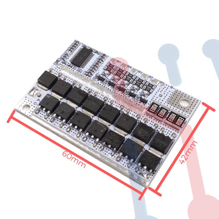 Cargador BMS Pila 18650 5S-4S-3S 100A