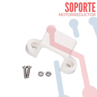 Soporte plástico para mini motorreductor