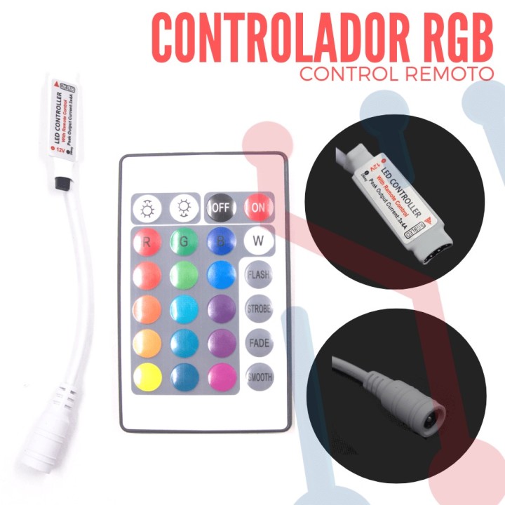 Driver con Control Plano para Cinta RGB