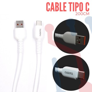 Cable USB A  USB Tipo C  2 Metros