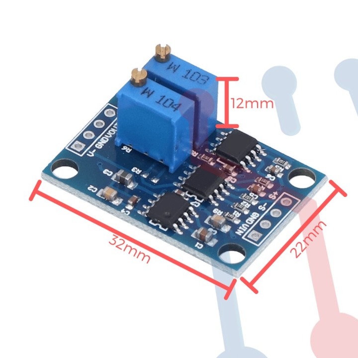 Amplificador de Instrumentos de Voltaje AD620