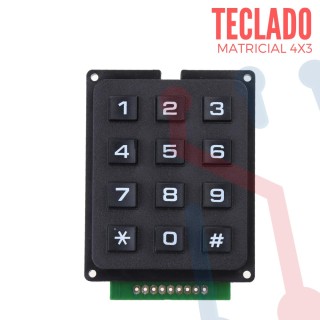 Teclado Matricial Tactil 4x4