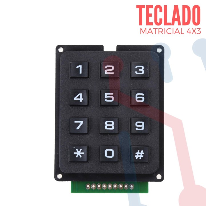 Teclado Matricial 4x3