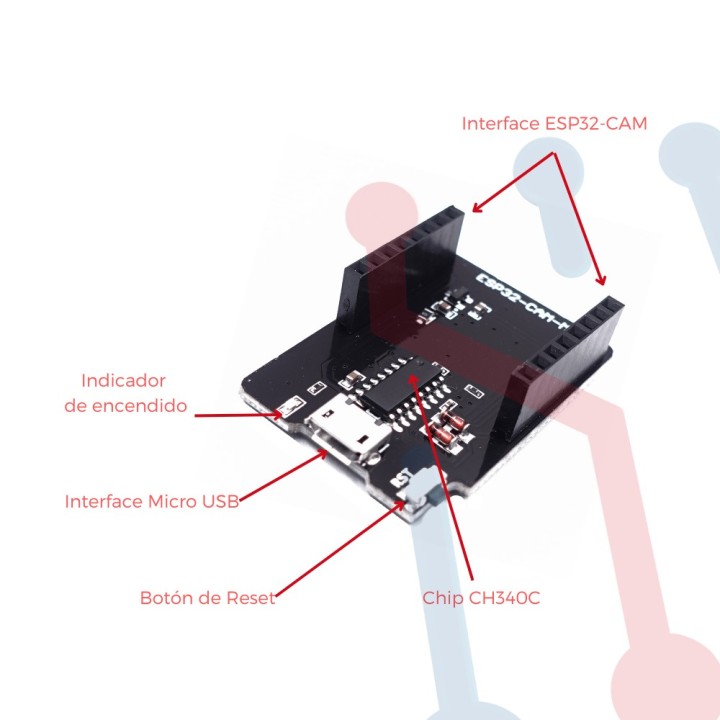 Shield Programador ESP32-CAM-MB