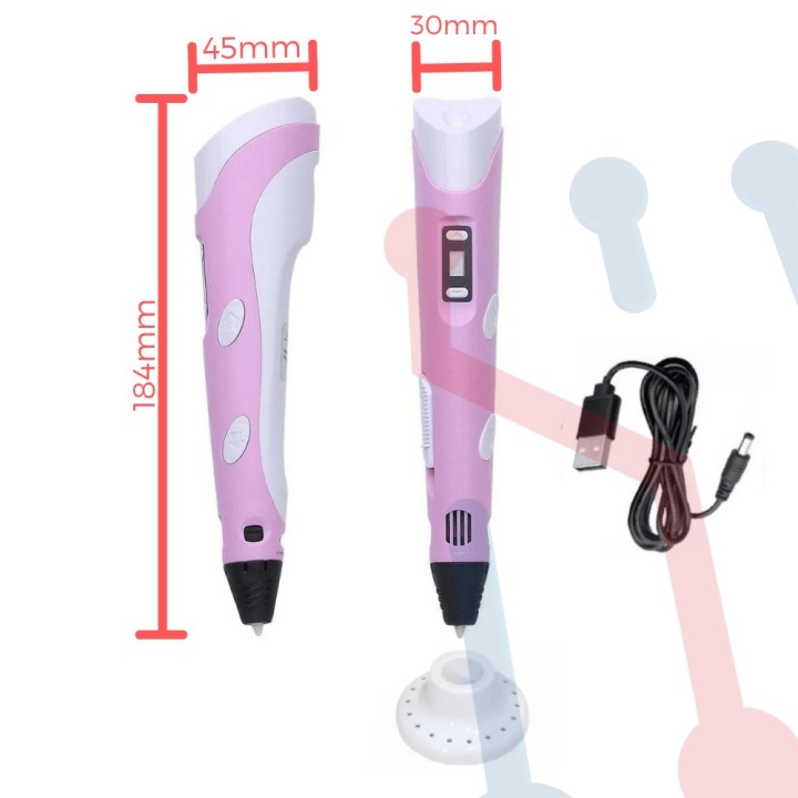 Lápiz de impresión 3D Rosado