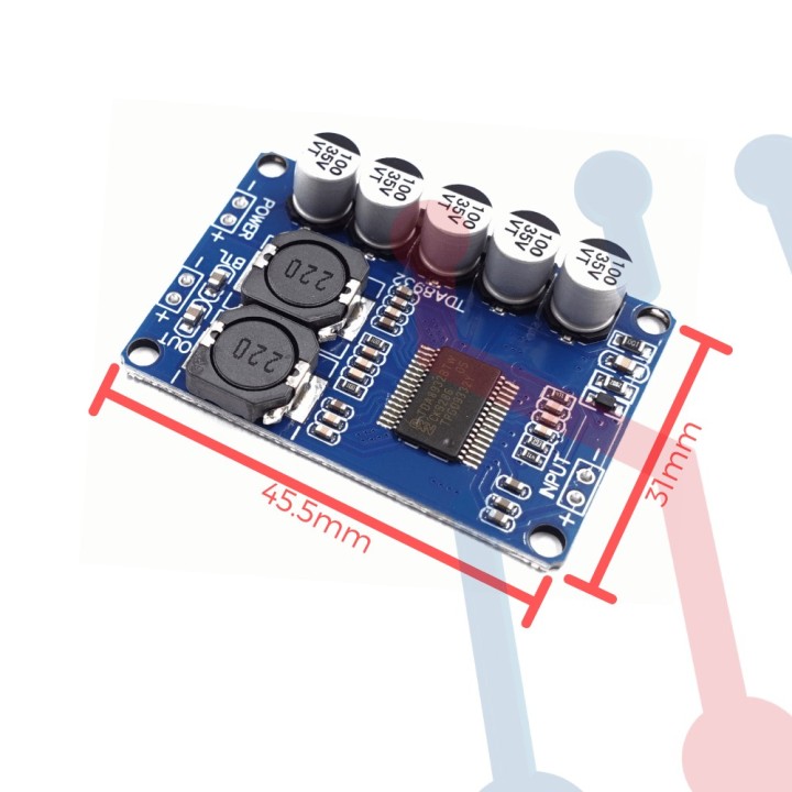 Amplificador Audio 35W (TDA8932)