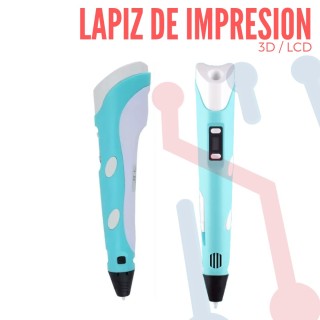 Lápiz de Impresión 3D Azul