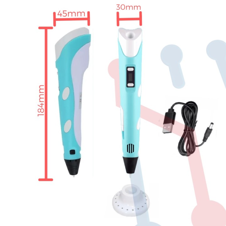 Lápiz de Impresión 3D Azul