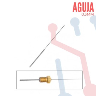 Agujas de Limpieza para Boquilla de Extrusor 0.3mm