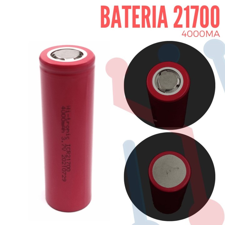 Batería Litio-Ion 21700 4000mAh