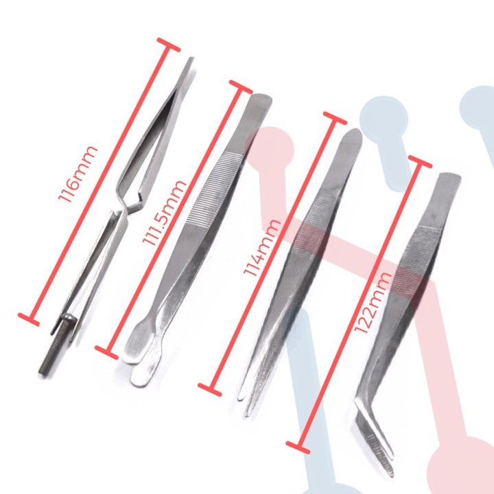Kit de Pinzas 4 Piezas