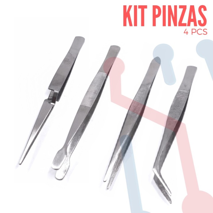 Kit de Pinzas 4 Piezas