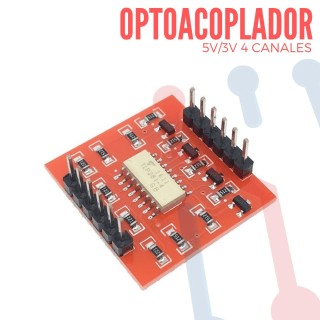 Tarjeta con Optoacoplador Óptico TLP281
