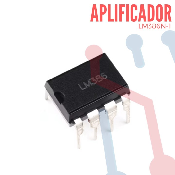 Amplificador de audio LM386N-1