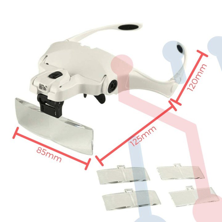 Gafas con Lupas Intercambiables