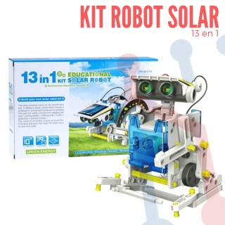 Kit Educativo Energía Solar  13 en 1