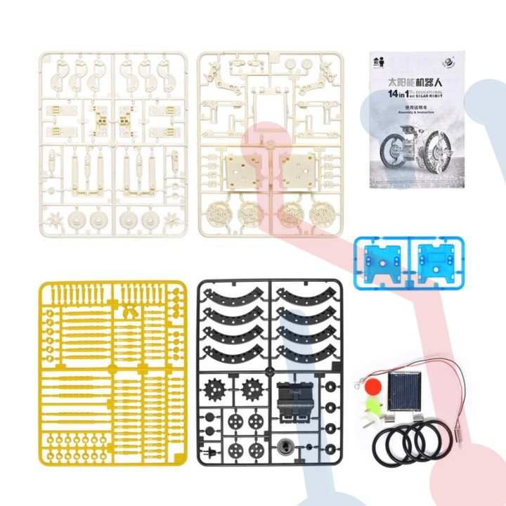 Kit Educativo Energía Solar 14 en 1