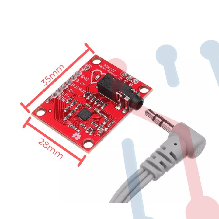 Sensor de Ritmo Cardíaco AD8232