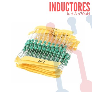 Kit de  Bobinas 12 Valores 120PCS