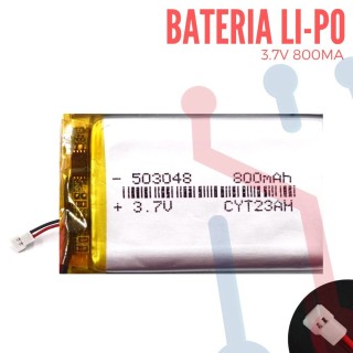 Batería LI-PO 3.7V 800mA (503048)