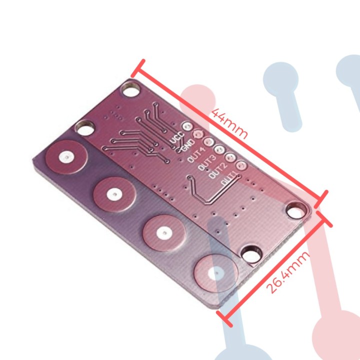 Tarjeta Tactil CJMCU-0401