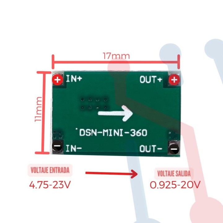Regulador MP23070N 3A 60W