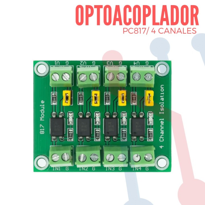 Tarjeta PC817 4CH