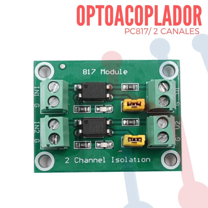 Tarjeta PC817 2CH