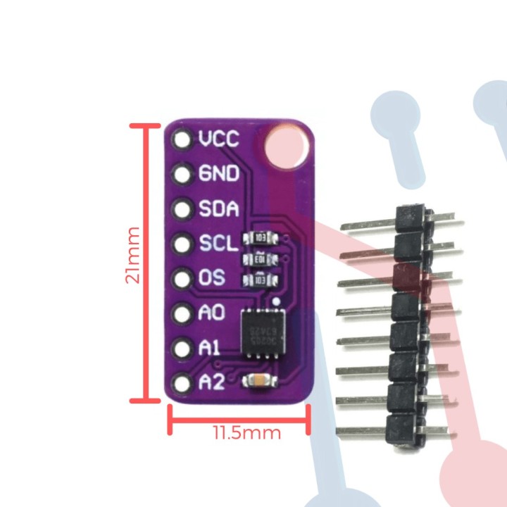 Sensor de Temperatura MAX30205 de Alta Precisión