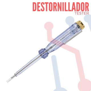 Destornillador Probador de Fase Pala y Estrella
