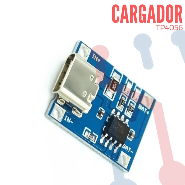 Cargador de Baterías LiPo TP4056