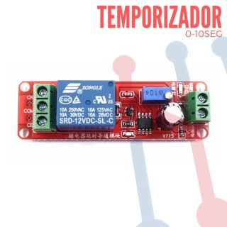 Temporizador Ajustable 0-10 Seg. LM555