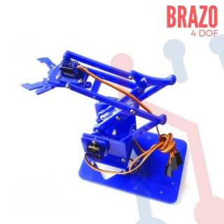 Pinza robotica metalica