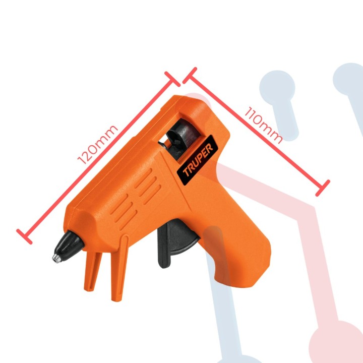 Pistola para Silicona de 8mm Truper