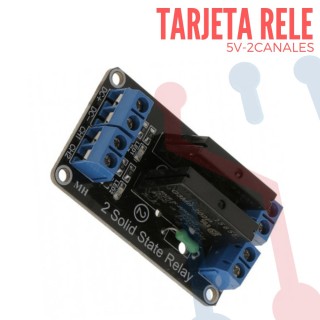 Tarjeta Relé de estado solido 2 relé