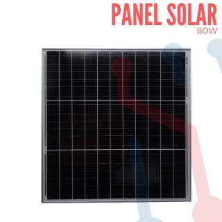 Panel Solar de Intemperie 80W