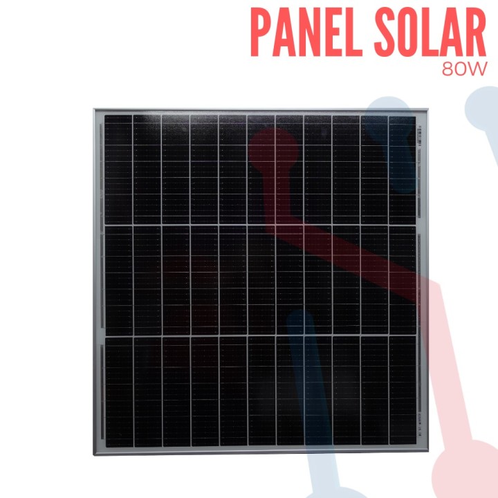 Panel Solar de Intemperie 80W