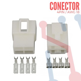 Conector Dupont o Crimp 3Pin