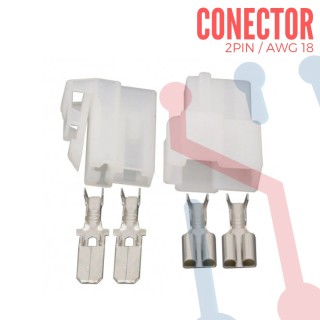 Conector Dupont o Crimp 3Pin