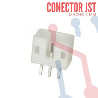 Conector JST-PH-3P macho