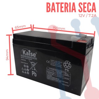 Batería Recargable Sellada 12V 7.2Ah