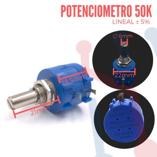 Potenciómetro 1 K-Ohm