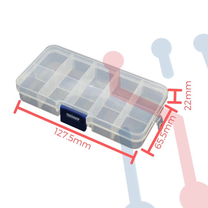 Caja Organizadora 127.5x65.5x22mm